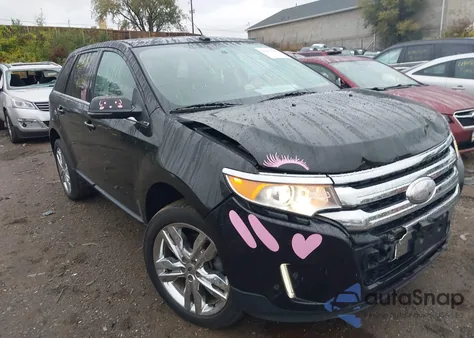 2013 Ford Edge Limited из США, поврежденный, VIN 2FMDK4KC6DBB67117